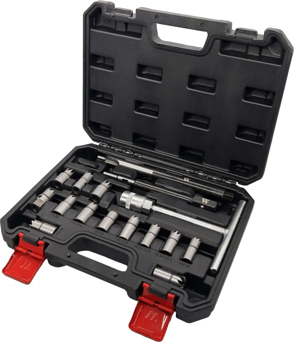 Injector Seat Cleaners; 17-Piece