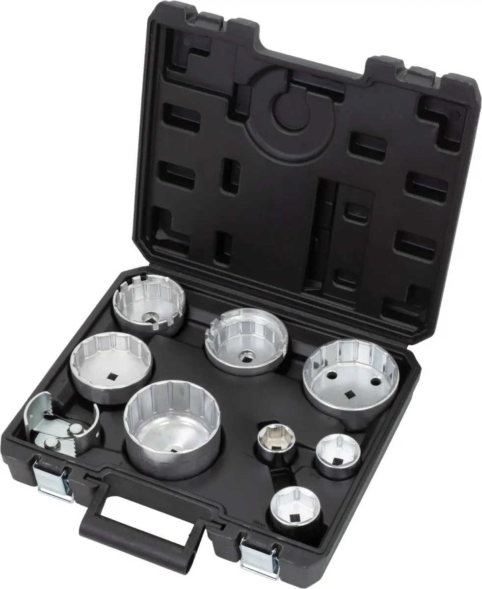Oil Filter Wrench Set; 9-Piece