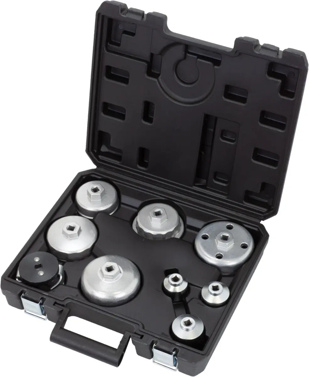 Oil Filter Wrench Set; 9-Piece - Image 2