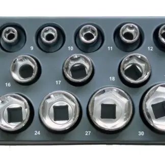 1/2 dr Lok-Typ  Sockets Shallow 8-32 MM