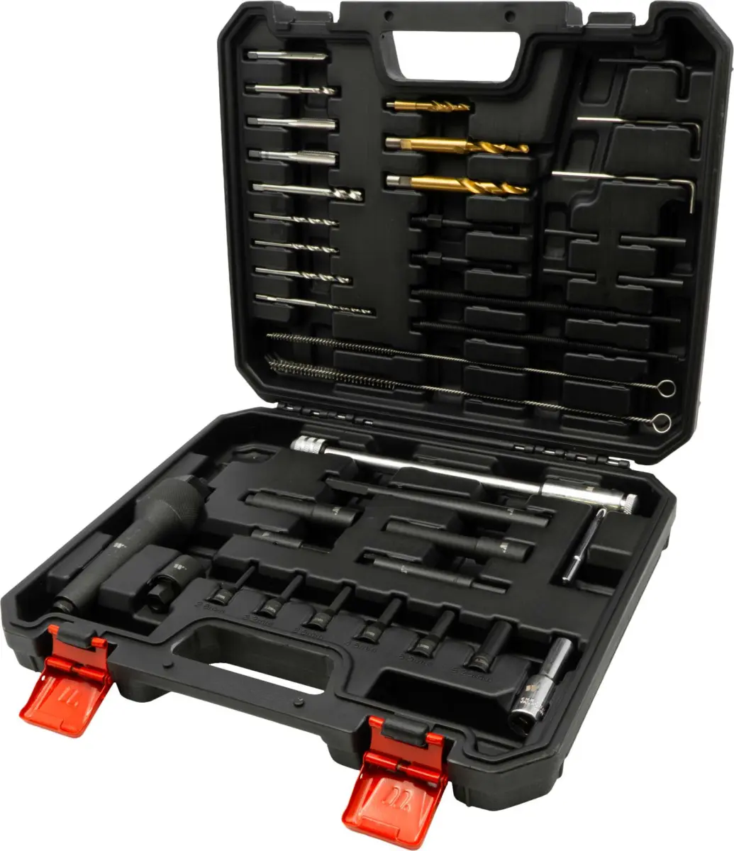 40-Piece Glow Plug Removal Kit M8-M10