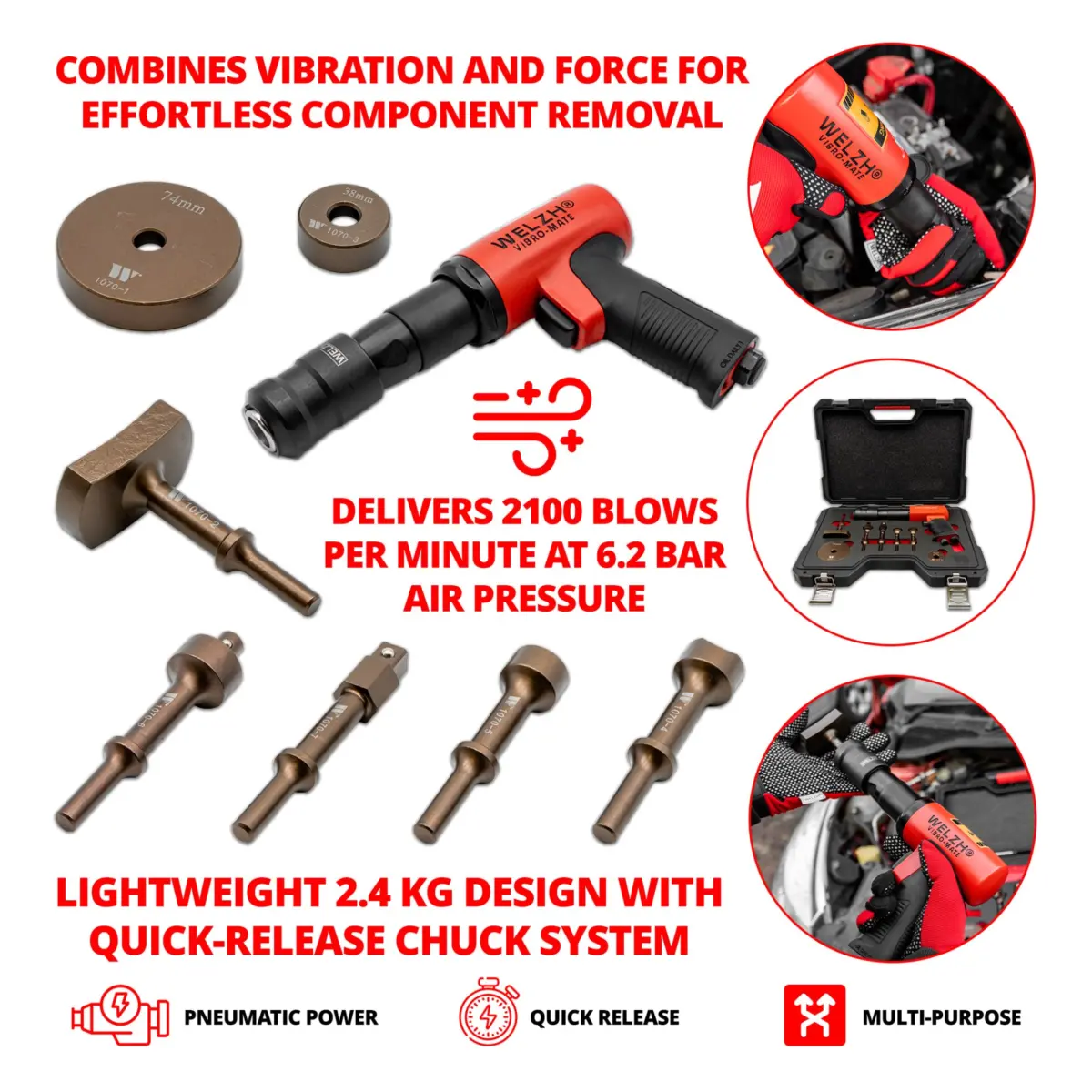 Vibration Mate? & 9-Piece Special Adaptor Set - Image 3