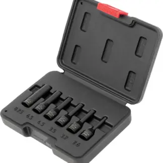 Twist Socket Set; 6-Piece 1/4''dr