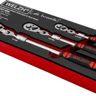 Ratchet Set; 3-Piece Telescopic & Flexi Head