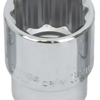Socket Shallow; 12-Point 3/4'',32 mm