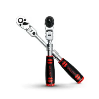 Ratchet; Telescopic, Flexi-Head & Lockable, 1/4''dr