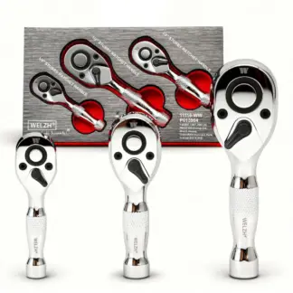 Ratchet Set; 3-Piece Stubby