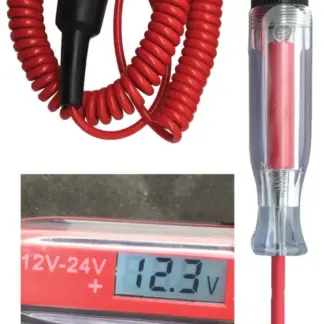 Digitial LCD 12-24V Wide Range Circuit Tester
