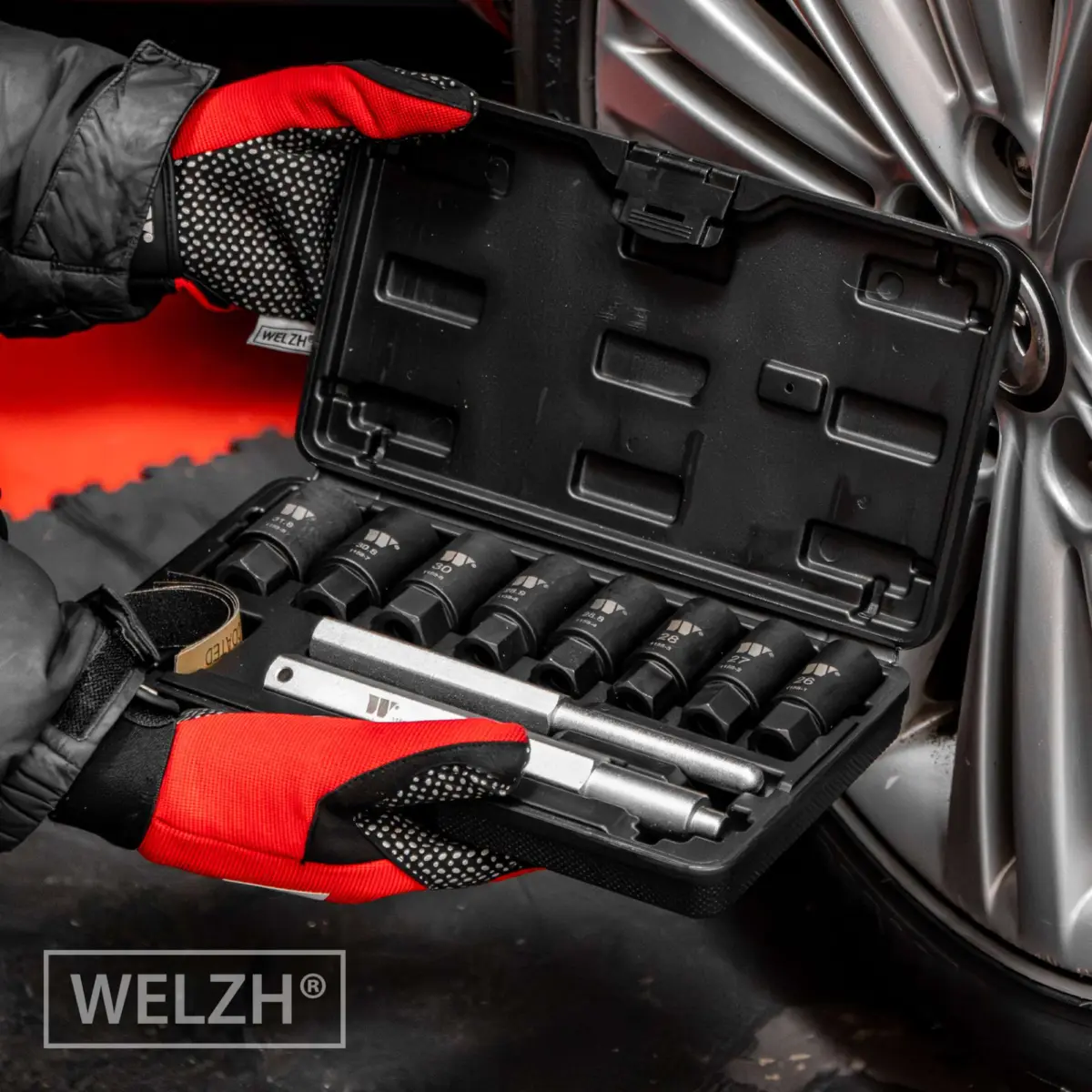 Locking Wheel Nut Removal Kit; Universal, 26.0-31.8 - Image 5
