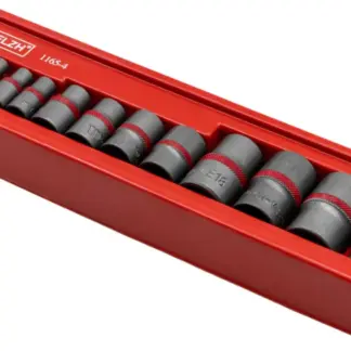Socket Set, E-Torx?; 13-Piece, E4-E24, S2 Steel