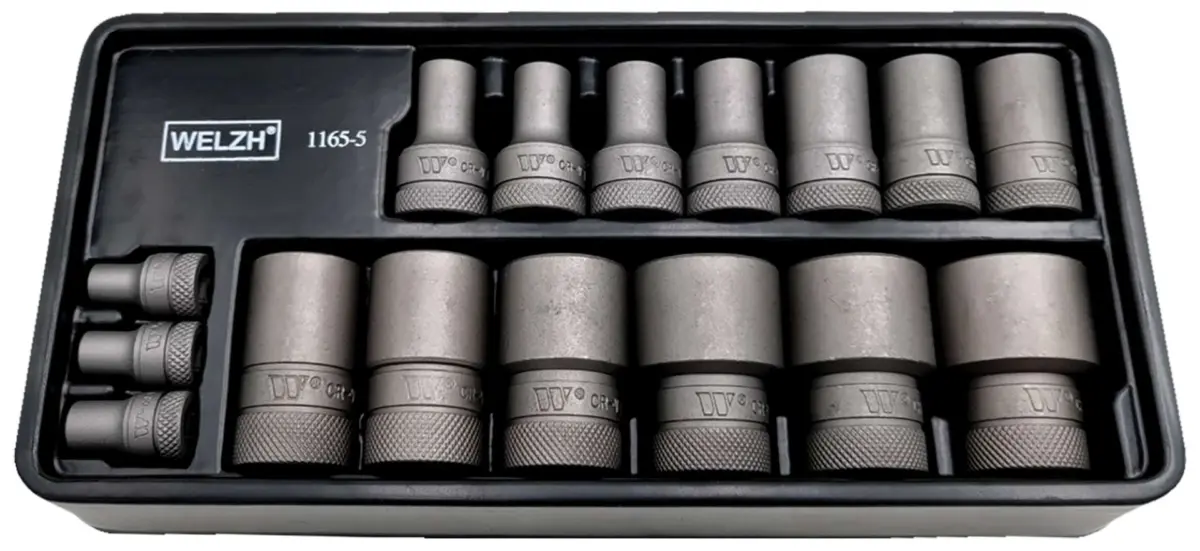 16-Piece Female Torx Plus Set 6EP-32EP S2 Zinc Steel