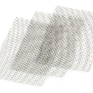 3 Piece Reinforced Mesh, Stainless Steel, 10 x 6 cm