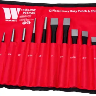 12-Piece Heavy Duty Punch & Chisels