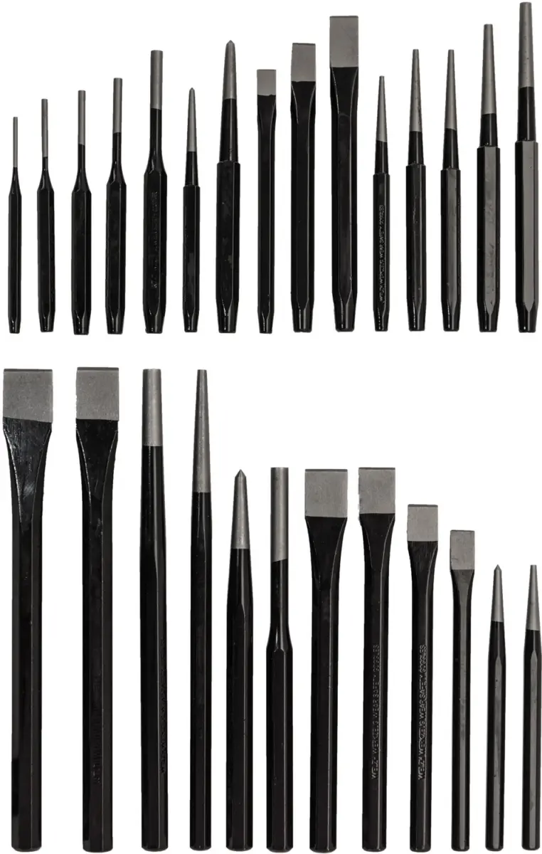 28-Piece Heavy Duty Punch & Chisels - Image 2