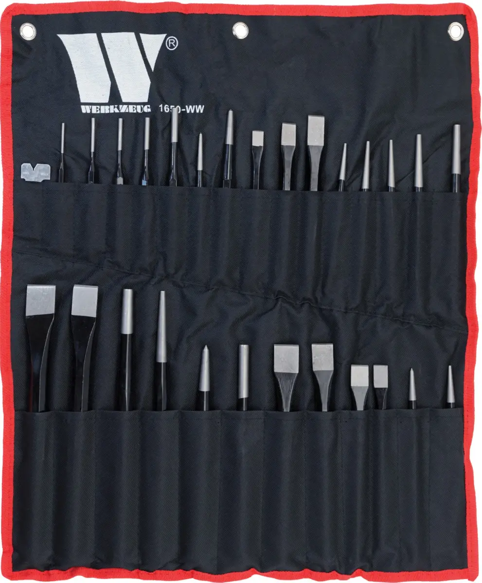 28-Piece Heavy Duty Punch & Chisels