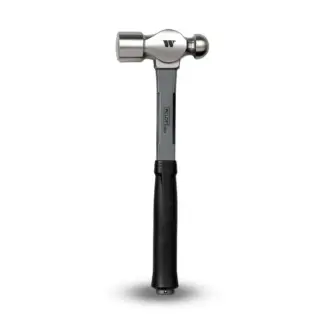 32oz Ball Pein Hammer; Anti-Shock Fibreglass Handle