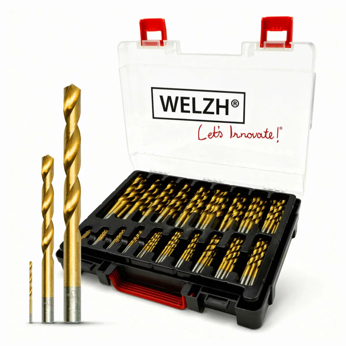 Drill Bit Set; Fully Ground; Cobalt, 170-Piece Set