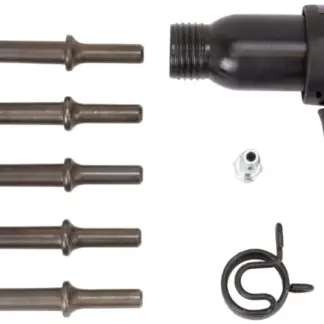 Air Hammer Kit Composite Including 5-Piece Chisel Set