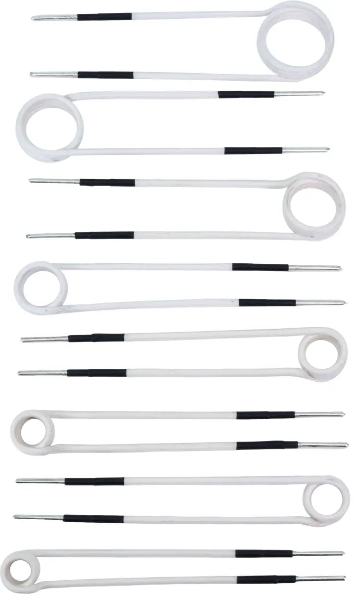 8-piece Induction Coil Set, Flat Type, for Induction Heater