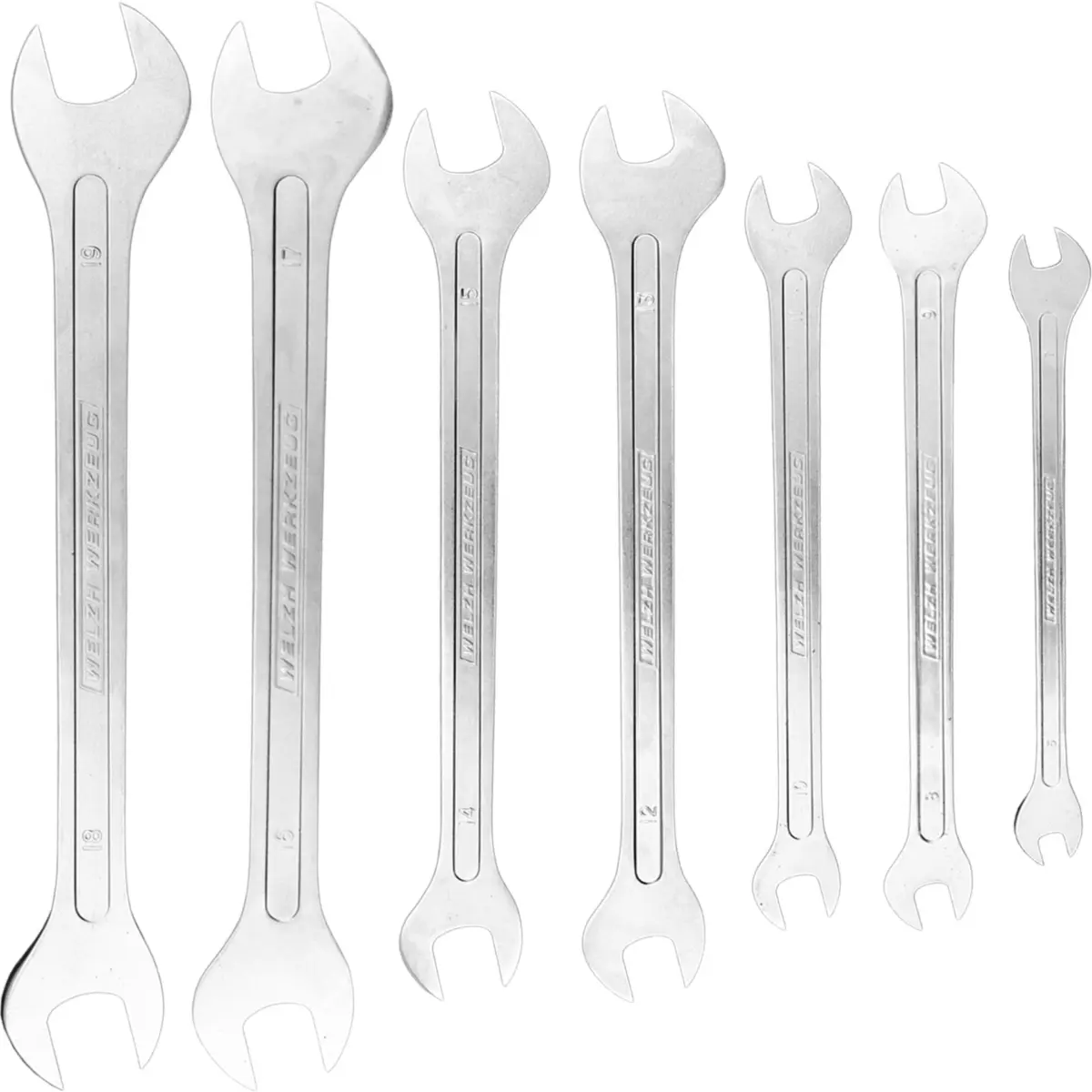 7-Piece Spanner Set; Ultra Thin 6-19mm - Image 2
