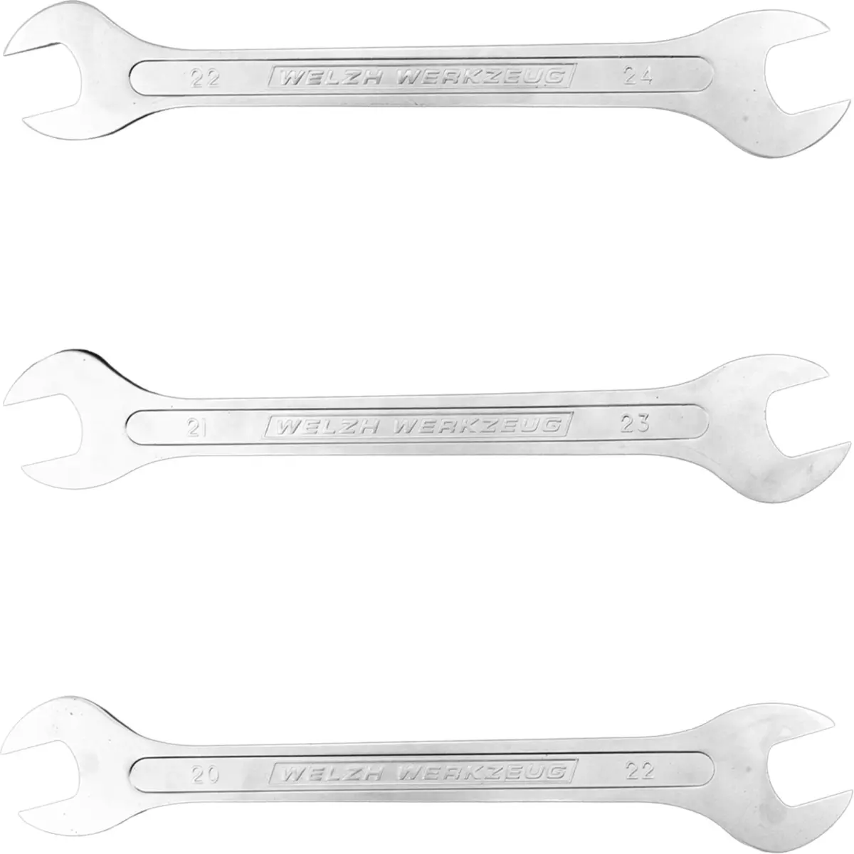 3-Piece Spanner Set; Ultra Thin 20-24mm - Image 2