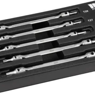 5-Piece Flexi Head Torx Keys T15-T60