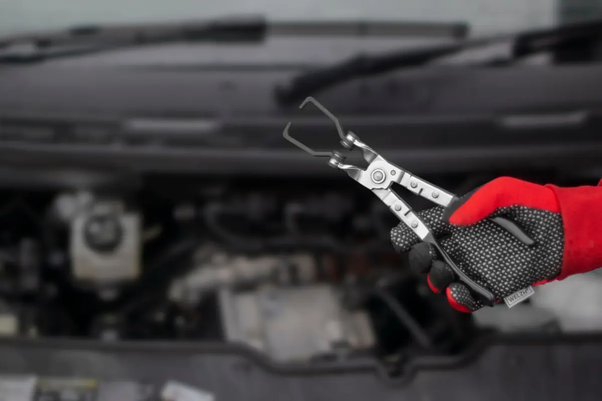 Fuel Line Pliers; Flexible Head - Image 2
