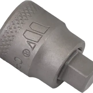 Bit Socket; Hexagon S2 Steel-Extra Low Profile H10