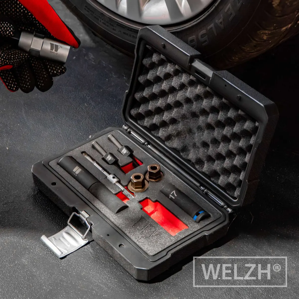 Lock Nut ''Mate'' ; Locking Wheel Nut Removal Kit - Image 6