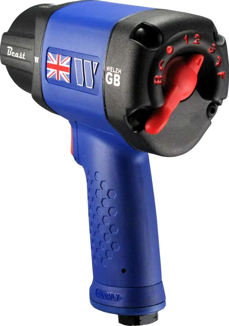 Impact Wrench; Air, 1/2'', 1982 nm (The Beast) ''Britannia Edition'' - Image 3