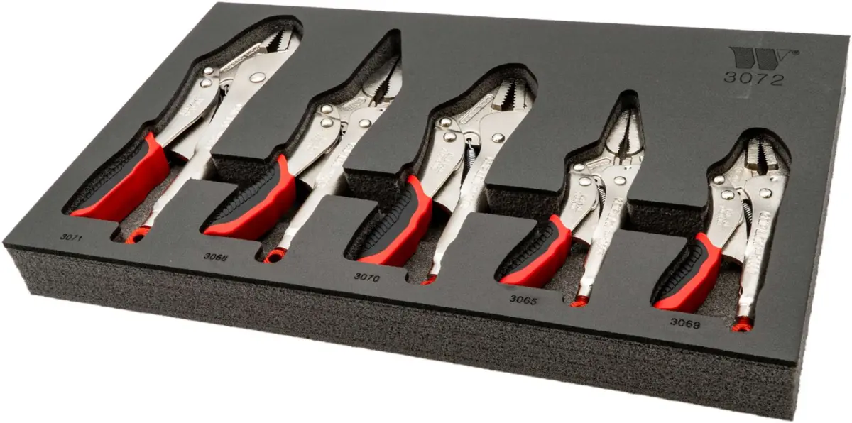 5-Piece Grip-Lok?; Multipile Locking Plier Set