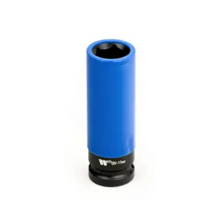 Protective Impact Socket; Heavy Duty, 17 mm