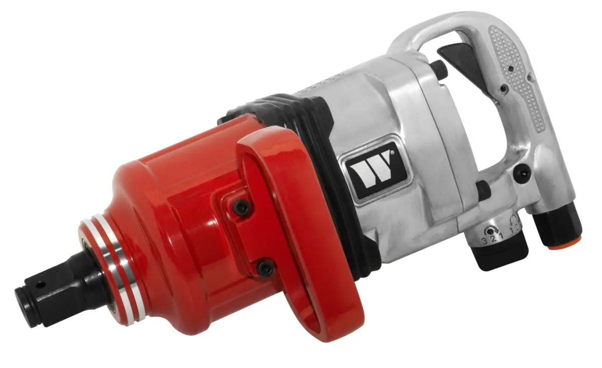 Impact Wrench with Anvil Head; 1'', 2200 nm (Stubby Version)