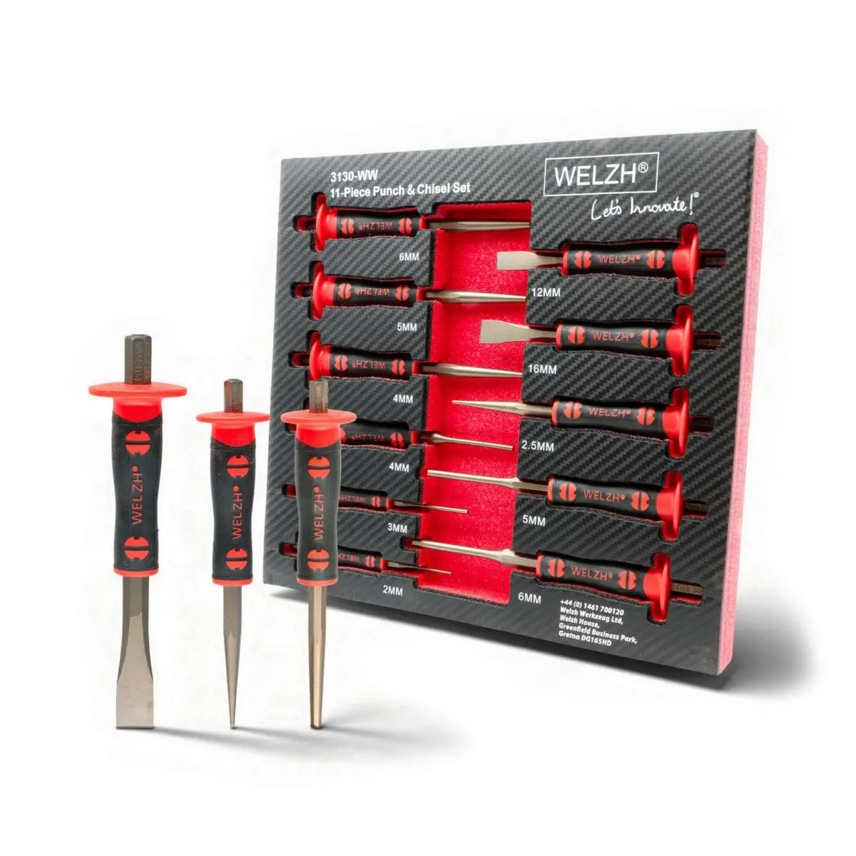 11-Piece Punch & Chisel Set