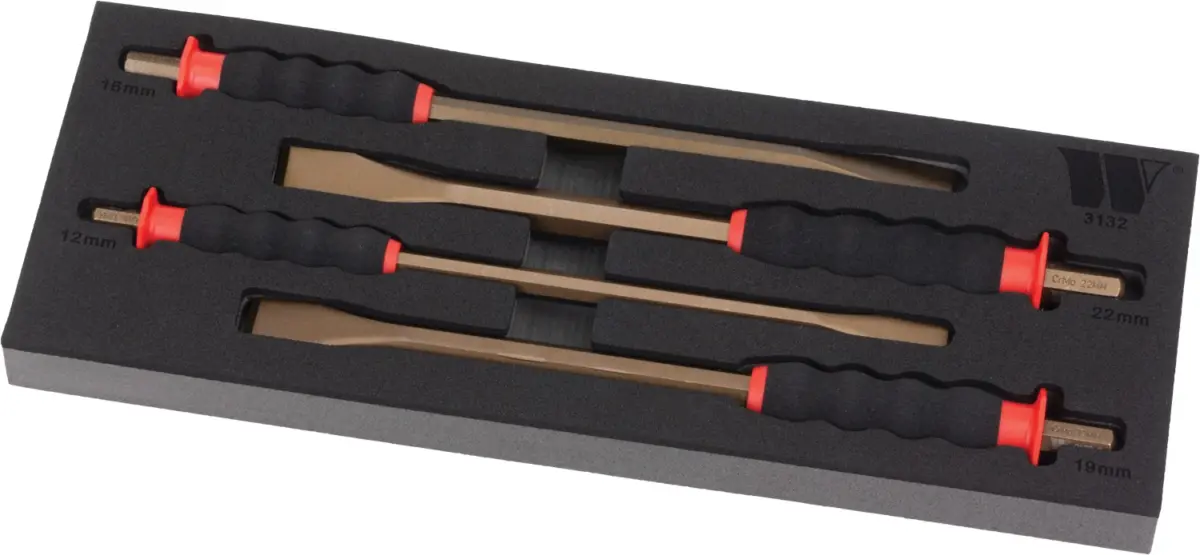 4-Piece Extra Long Cold Chisel Set