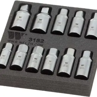 Stud Extractor Set; 11-Piece 5-16 mm