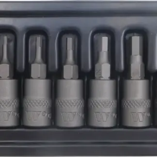Bit Socket;1/4''dr Hexagon 7-Piece Set