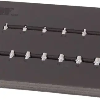 Socket Set; Shallow, 1/4''dr 13-Piece 6-Point