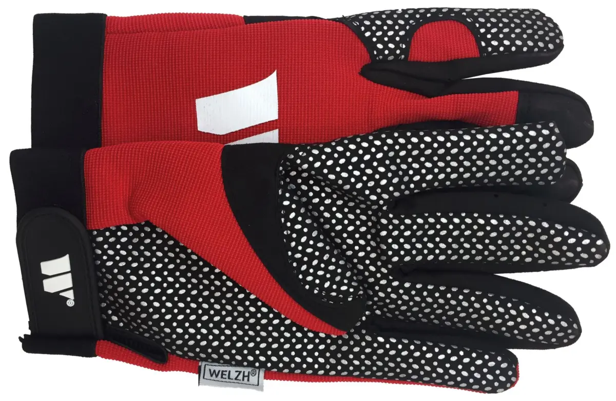Mechanics Work Gloves, Size: L ''Red''