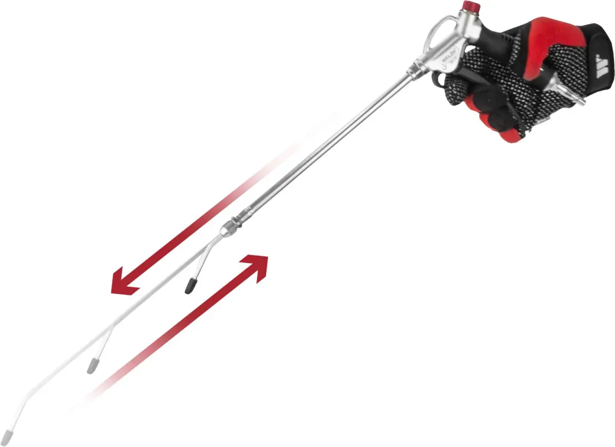 Air Blow Gun;With Flow Regulator; Extra Long Version - Image 2