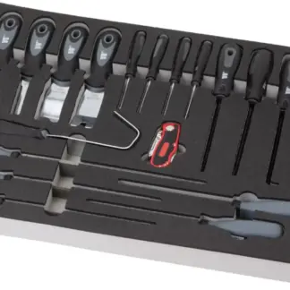 Tool Tray; Trim Removal, File, Pick & Hook & Knife Assortment