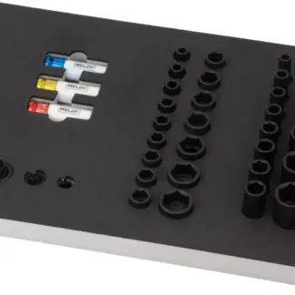 Tool Tray; Impact Deep & Shallow, Protective x3, Universal Joint Sockets Assortment