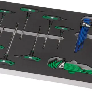 Tool Tray; T-Handle Torx, Hex, & Torx Assortment