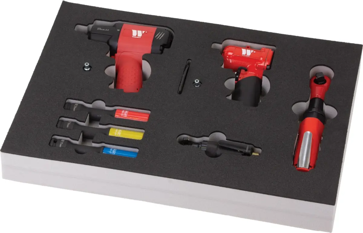 Tool Tray; Impact Air Tools Assortment
