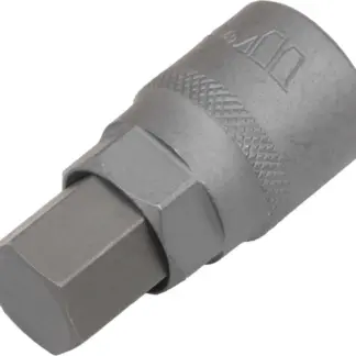 Bit Socket, Hexagon With Hex Shank, S2 Steel, H2.5