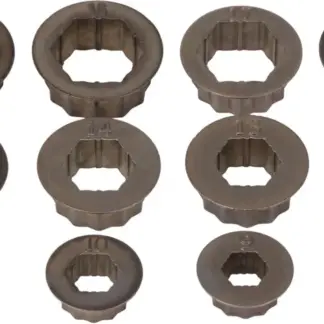 Extractor Sockets For Rounded Nuts & Bolts; 12-Piece