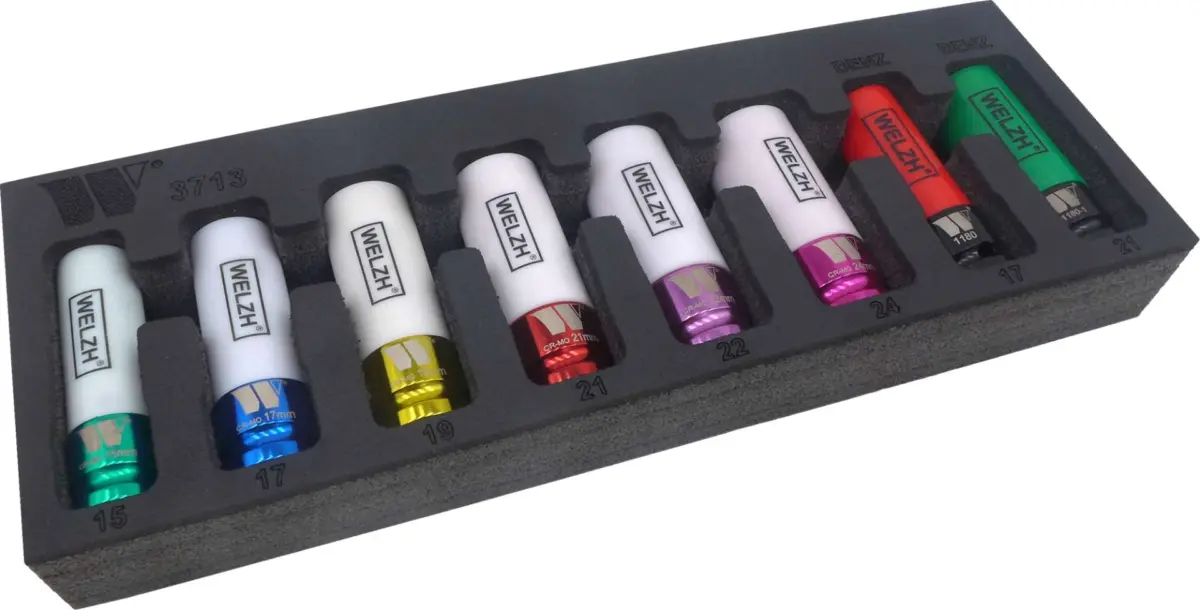 8-Piece Protective Wheel Socket Assortment