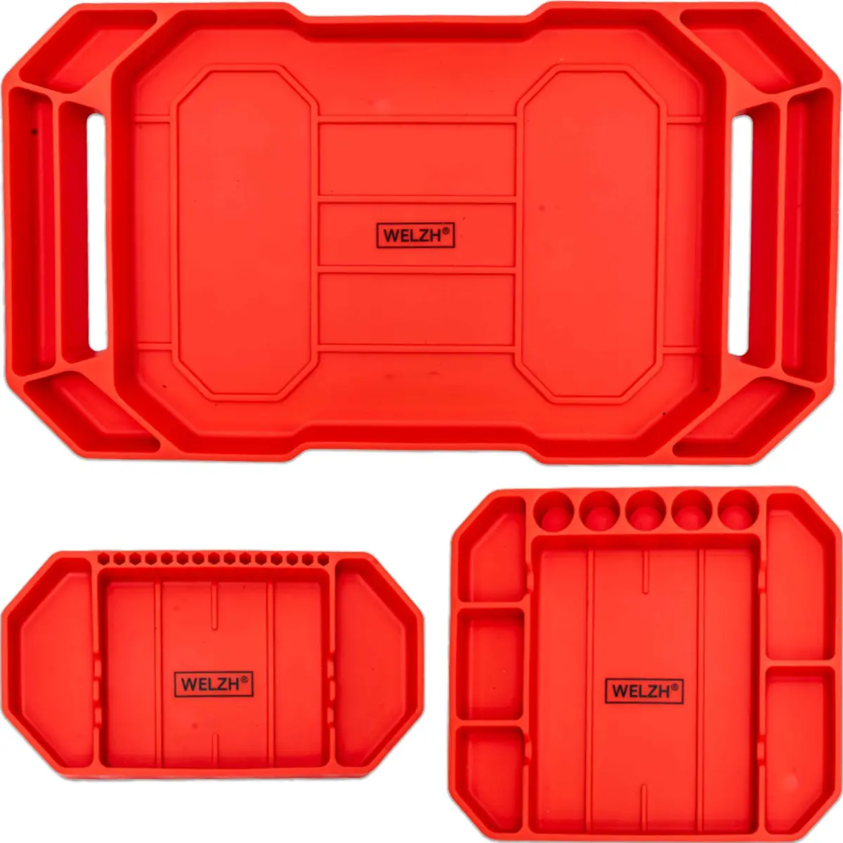 3-Piece Flexible Tool Trays