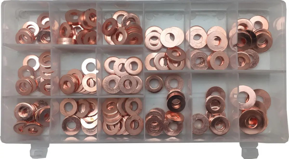 Injector Copper Seal Kit; 150-Piece