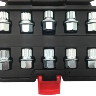 Locking Wheel Nut Keys; VAG-10-Piece Golf/Polo/Siroco/Jetta/A4/A5/A6